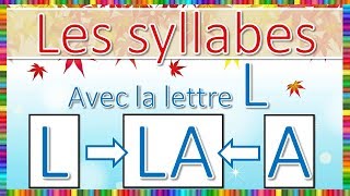 Apprendre à lire  Montessori  Syllabes avec la lettre L  Exercice de lecture français eme [upl. by Boswell965]