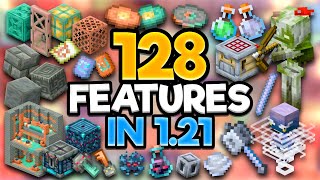 ALL 128 Features In Minecraft 121  Tricky Trials [upl. by Ariaj]