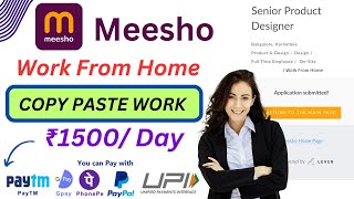 Best Work From Home Job 2024  Copy Paste Job  Online Jobs  Typing Jobs  Remote Job For Freshers [upl. by Aicetel]