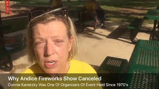 Why Andices fireworks show was canceled [upl. by Cherise]