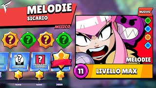 MELODIE e TUTTI i SUOI SEGRETI🎤Brawl Stars [upl. by Yuht]