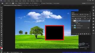 tuto photoshop appliquer des motifs et contours [upl. by Ramo]