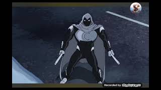 Ultimate SpiderMan SpiderMan encounters Moon Knight scene [upl. by Krutz]