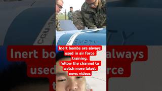 inert bombs are always used in air force training military 항공폭탄 공군 360news news usa [upl. by Datha]