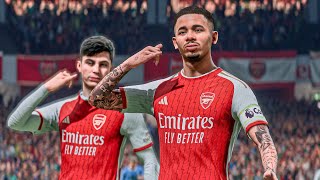 EA FC 24  Arsenal vs Man City  Premier League  Series X Gameplay 4K [upl. by Mercy]