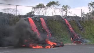 volcán activo en Hawaii [upl. by Nivrac]