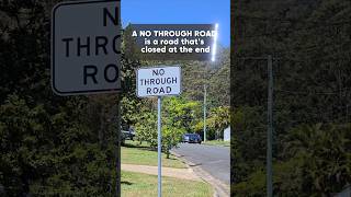 Whats a NO THROUGH ROAD [upl. by Shannan]