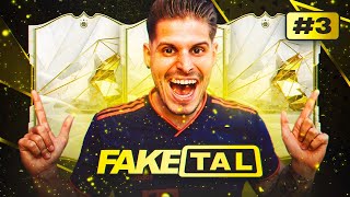 ABRO EL SOBRE DE 3 ICONOS PARA MI PLANTILLA DE FAKETAL  EPISODIO 3  FC 24 [upl. by Ahsielat]