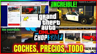 NUEVO DLC quotThe Chop Shopquot TODO LO NUEVO VEHICULOS NEGOCIOS POLICIA PRECIOS y MÁS GTA5 Online [upl. by Drofwarc]