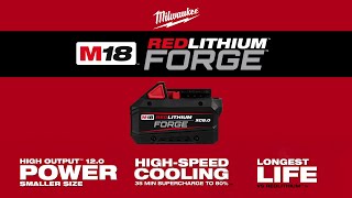 Milwaukee® M18™ REDLITHIUM™ FORGE™ XC80 Battery Pack [upl. by Nilahs]