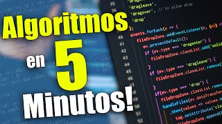 ALGORITMOS en 5 Minutos o más wElTallerDeTD [upl. by Nagam741]