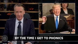 New Rule SubLiterate America  Real Time with Bill Maher HBO [upl. by Doubler]