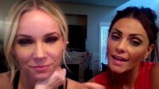 How to apply eyebrow gel with Michelle Money and Laura Series 5 of 6 [upl. by Eiramaliehs]