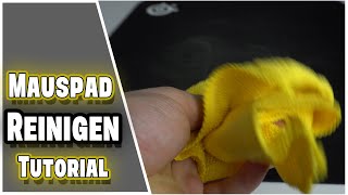 Mauspad reinigen Tutorial 4K Deutsch [upl. by Sly]