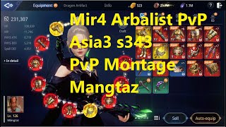 Mir4 Arbalist PvP Ultimate skill is the key Arrow Rain is overpowered [upl. by Mloclam120]