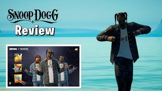 Snoop Dogg Review  Fortnite x Snoop Dogg Skin [upl. by Jolie561]