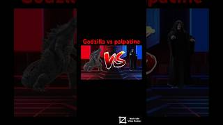 Godzilla vs palpatine vs battle wiki quicky [upl. by Ymmit844]