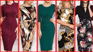 Womens Long Sleeve Deep V Neck Draped Knee Length Bodycon Bandage DressTarget of fashionquot [upl. by Terza]