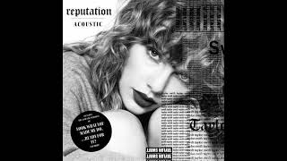 Taylor Swift  Getaway Car Acoustic Version [upl. by Malvie]