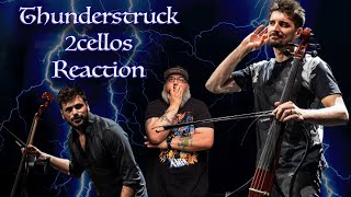 2Cellos  Thunderstruck ACDC Cover  History and Recation [upl. by Ahsinnor]