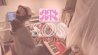 FIFTY FIFTY  SOS  chill piano [upl. by Abernathy998]