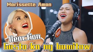 Vocal Coach Reaction to Morissette Amon「Gusto Ko Nang Bumitaw」 LIVE [upl. by Llerruj]