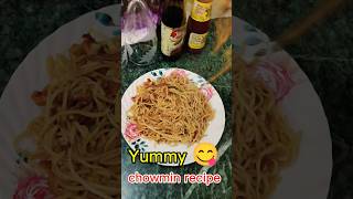 Chowmin recipe noodles recipe [upl. by Seel]