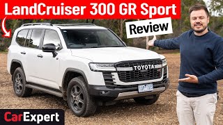 2022 Toyota LandCruiser GR Sport inc 0100 Detailed 300 Series review [upl. by Attenor]