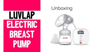 Luvlap Electric Breast Pump Unboxing [upl. by Sukramal21]