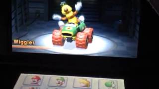 Wiggler in Mario kart 7 says dada [upl. by Ynaffital969]