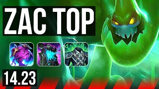 ZAC vs SYLAS TOP  KR Master  1423 [upl. by Helge]