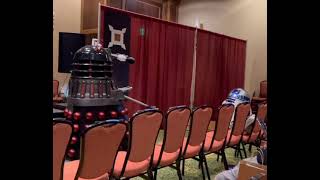 😆 R2D2 Disses Dalek at Ancient City Con DOCTORWHO DALEK DALEKHAL R2D2 STARWARS FYP [upl. by Nettle]