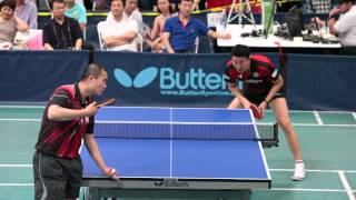 2012 LA Open Table Tennis TournamentQF Oh SangEun vs Lin Ju [upl. by Neraa]