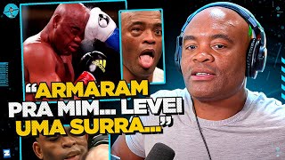 O dia em que ANDERSON SILVA levou uma surra [upl. by Werd]