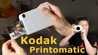 Review Kodak Printomatic Instant print camera [upl. by Neau]