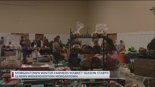 Morgantown winter farmers market season starts [upl. by Ecnerol287]