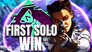 FIRST SOLOS MODE WIN WITH LOBA  Apex Legends Season 21 [upl. by Germaun]