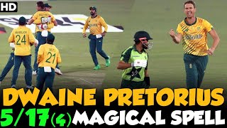 Magical Spell By Dwaine Pretorius Against Pakistan  Pakistan vs South Africa  PCB  MA2L [upl. by Ahar131]