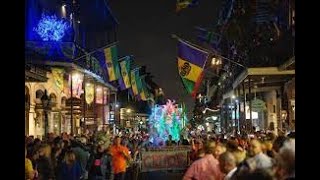 Krewe Du Vieux Mardi Gras parade in New Orleans [upl. by Docilla]