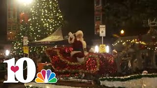 Watch the WIVK Christmas Parade in downtown Knoxville 🎄 [upl. by Charmine]