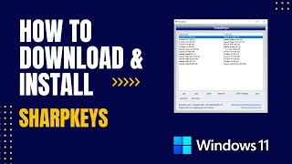 How to Download and Install SharpKeys For Windows [upl. by Eniale]