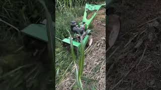 Agricultural machinery grasscutter lawnmower multifunctionmicrotillage CreatorCenter viralvideo [upl. by Dranoel163]