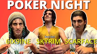 Poker Night w Tony Montana 6ix9ine amp JinnKid [upl. by Whitson]