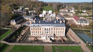 Restauration dun château du XVIIème siècle  Domaine de Dampierre en Yveline [upl. by Nekal]