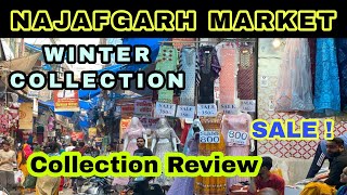 Where to buy Cheapest winter clothes in Sale  Najafgarh Market Delhi  winter Collection Review [upl. by Karalee]