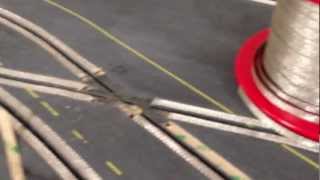 Building a 1960s Style Routed Wooden Slot Car Track  Part 9 [upl. by Lorry657]