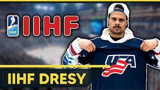 OFICIÁLNÍ IIHF DRESY konečně ve hře  NHL 22 [upl. by Lladnek]