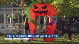 Bellaire TrunkOrTreat welcomed over 500 kids to their 8th annual event [upl. by Zapot]