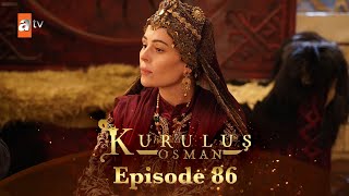 Kurulus Osman Urdu  Season 5 Episode 86 [upl. by Deeas]