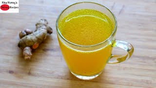 Turmeric Tea For Weight Loss  Lose 1 Kg in 2 Days  Thyroid PCOS Weight Loss  Skinny Recipes [upl. by Hgielanna]